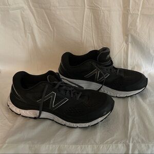 Men’s New Balance Black and White Athletic Sneakers
